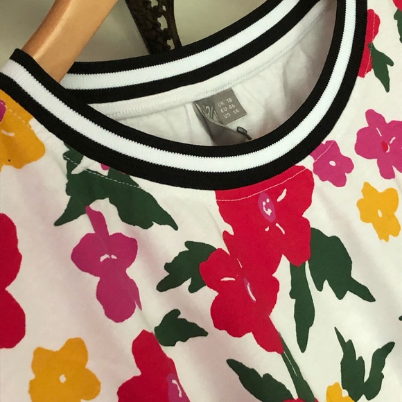 ASOS Cutabout Floral Nowhere print shirt-NWT - Picture 5 of 6